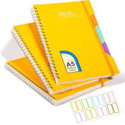 A5 Office Point Subjectnote Book(Yellow)